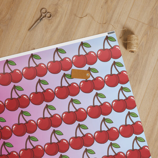 Juicy Intentions Cherry Gift Wrap Wrapping Paper